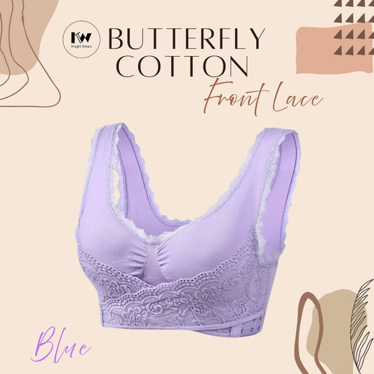 Butterfly Cotton Front Lace