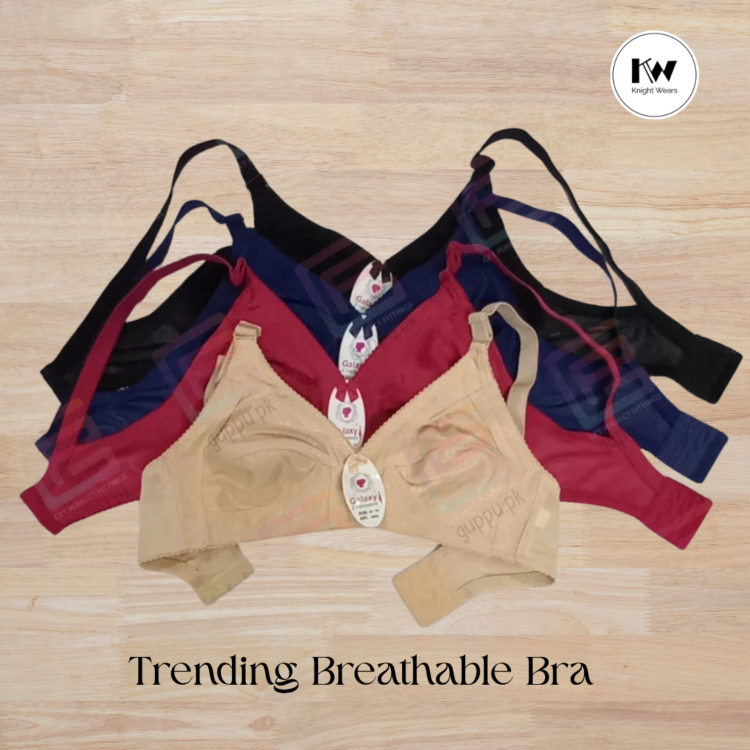 Breathable Cotton Bra