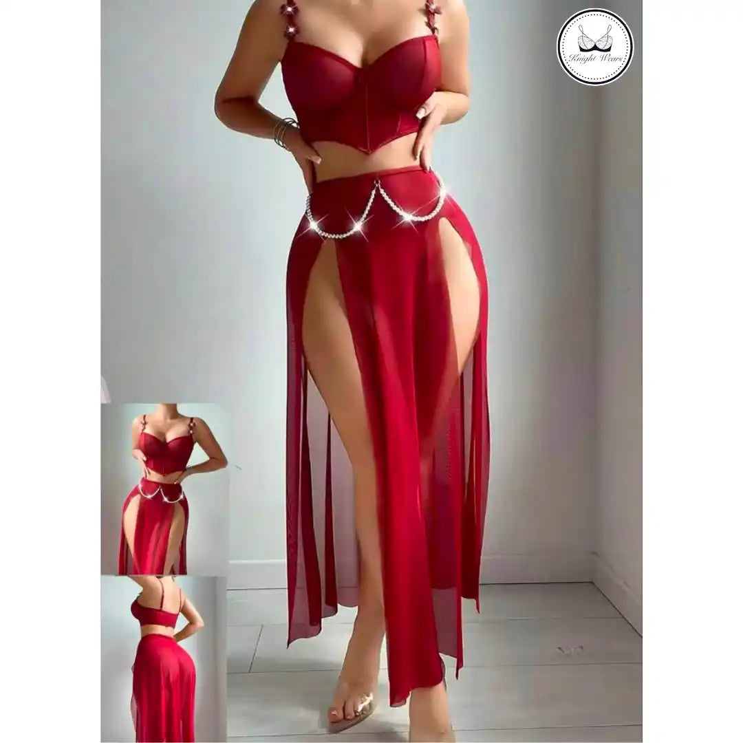 Red Chain Set