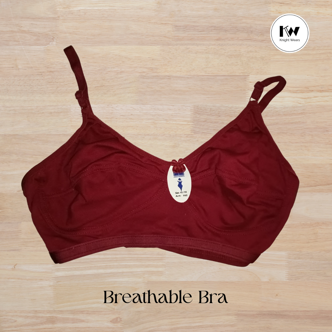 Breathable Cotton Bra
