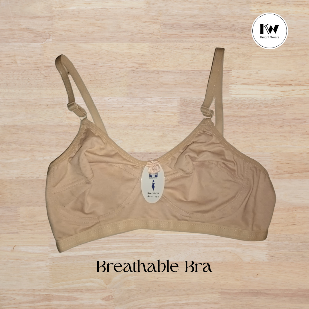 Breathable Cotton Bra
