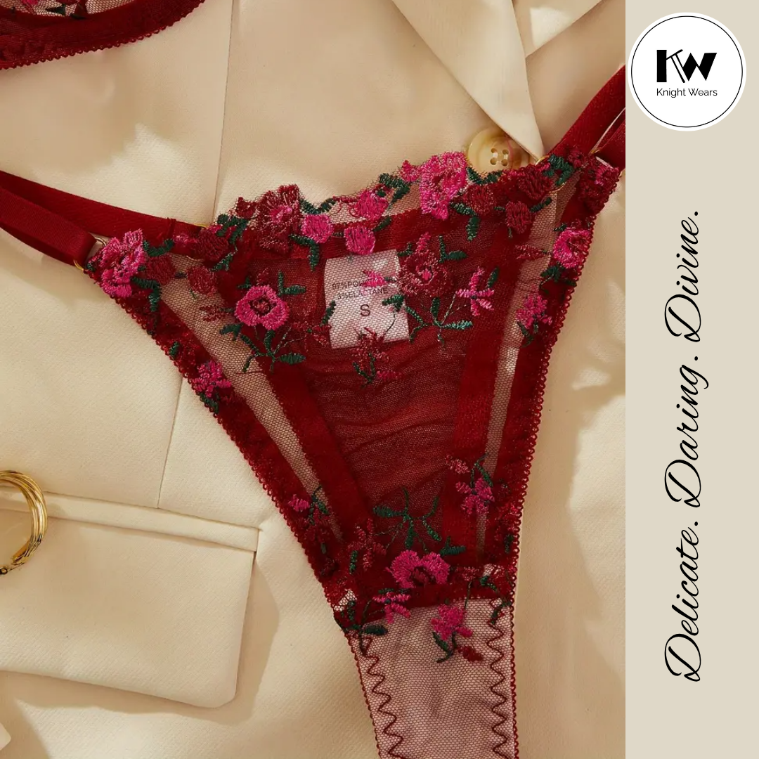 Blossom Lace Lingerie Set