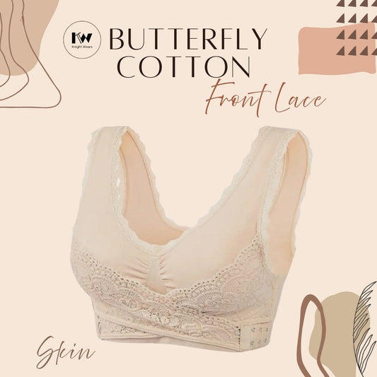 Butterfly Cotton Front Lace