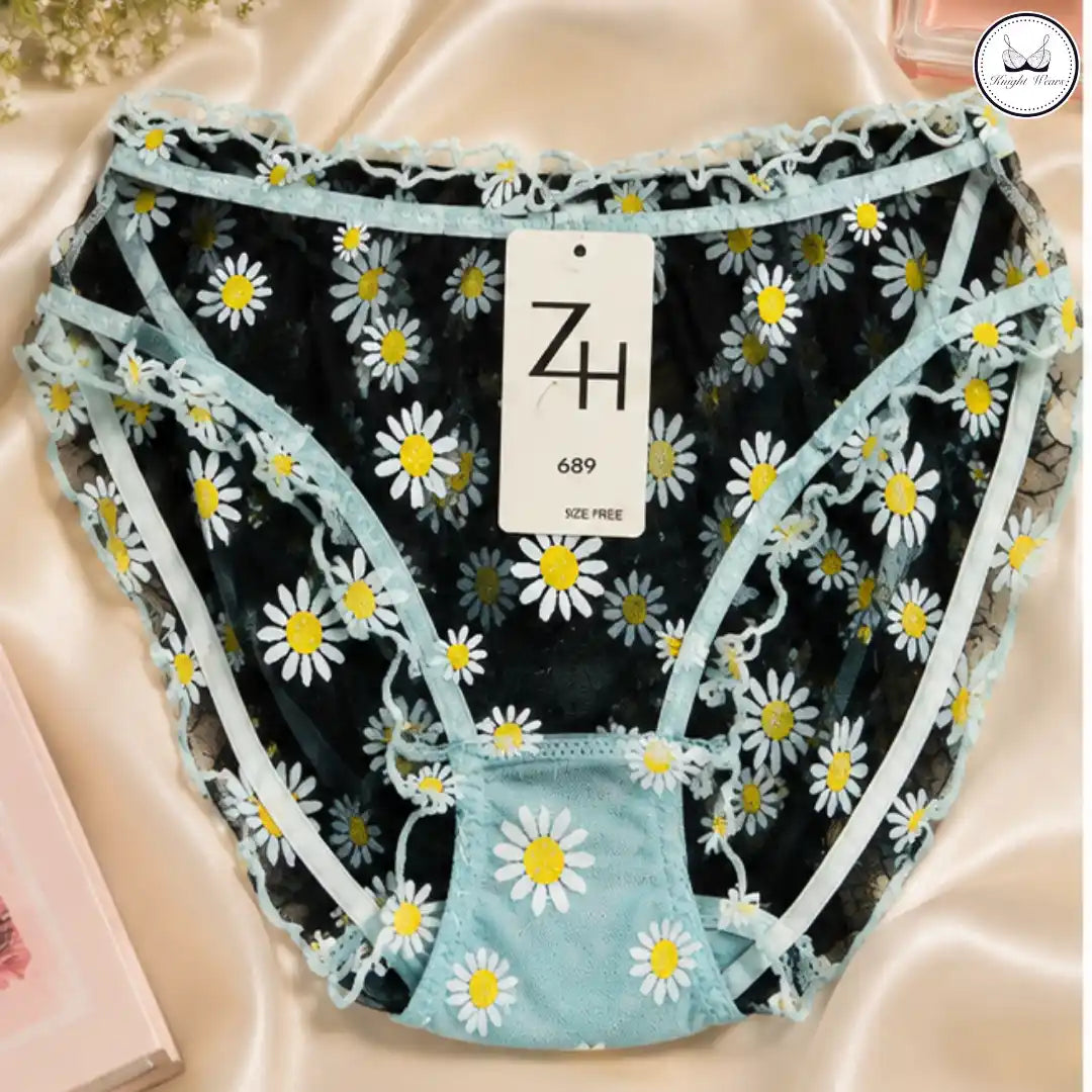 Daisy Mesh Briefs