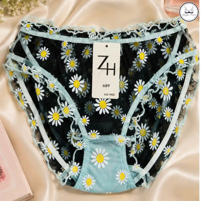 Daisy Mesh Briefs