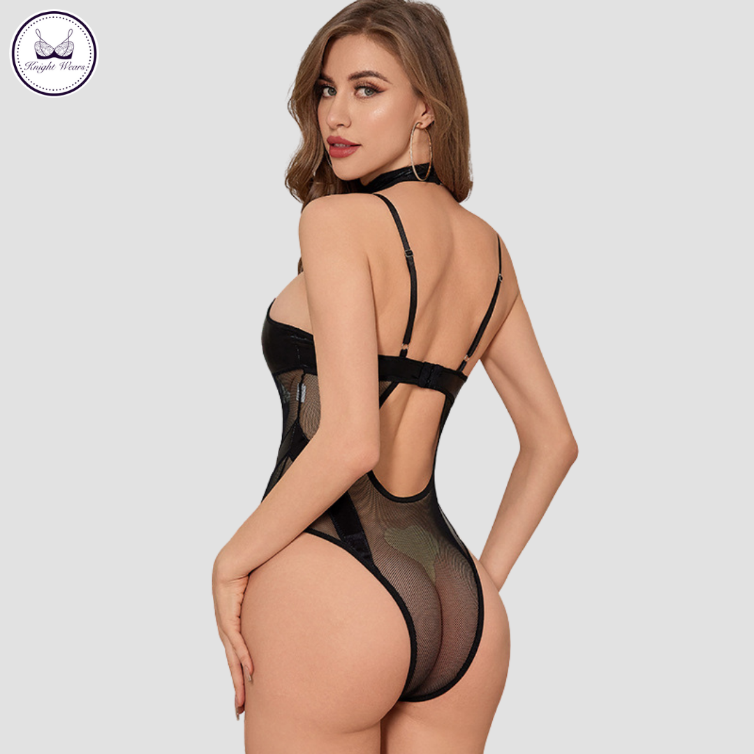 Midnight Tempt Bodysuit Lingerie