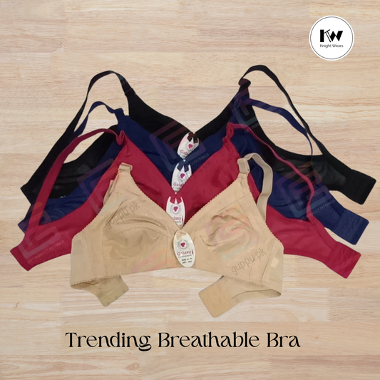 Breathable Cotton Bra