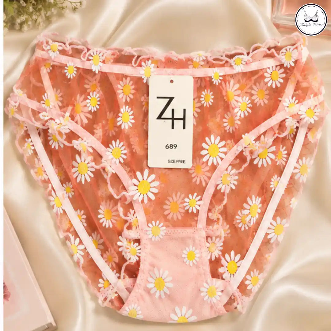 Daisy Mesh Briefs
