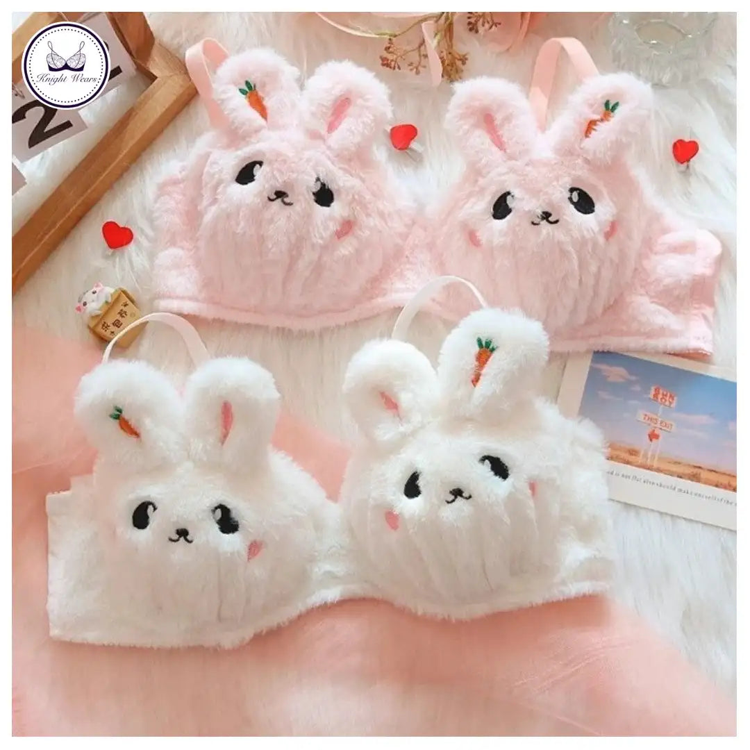 Bunny plush lingerie set – Knight Wears