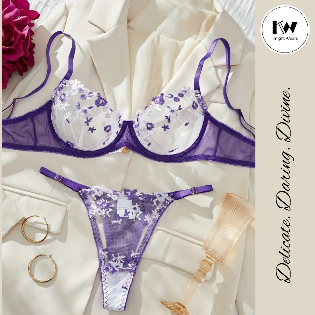 Blossom Lace Lingerie Set