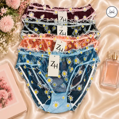 Daisy Mesh Briefs