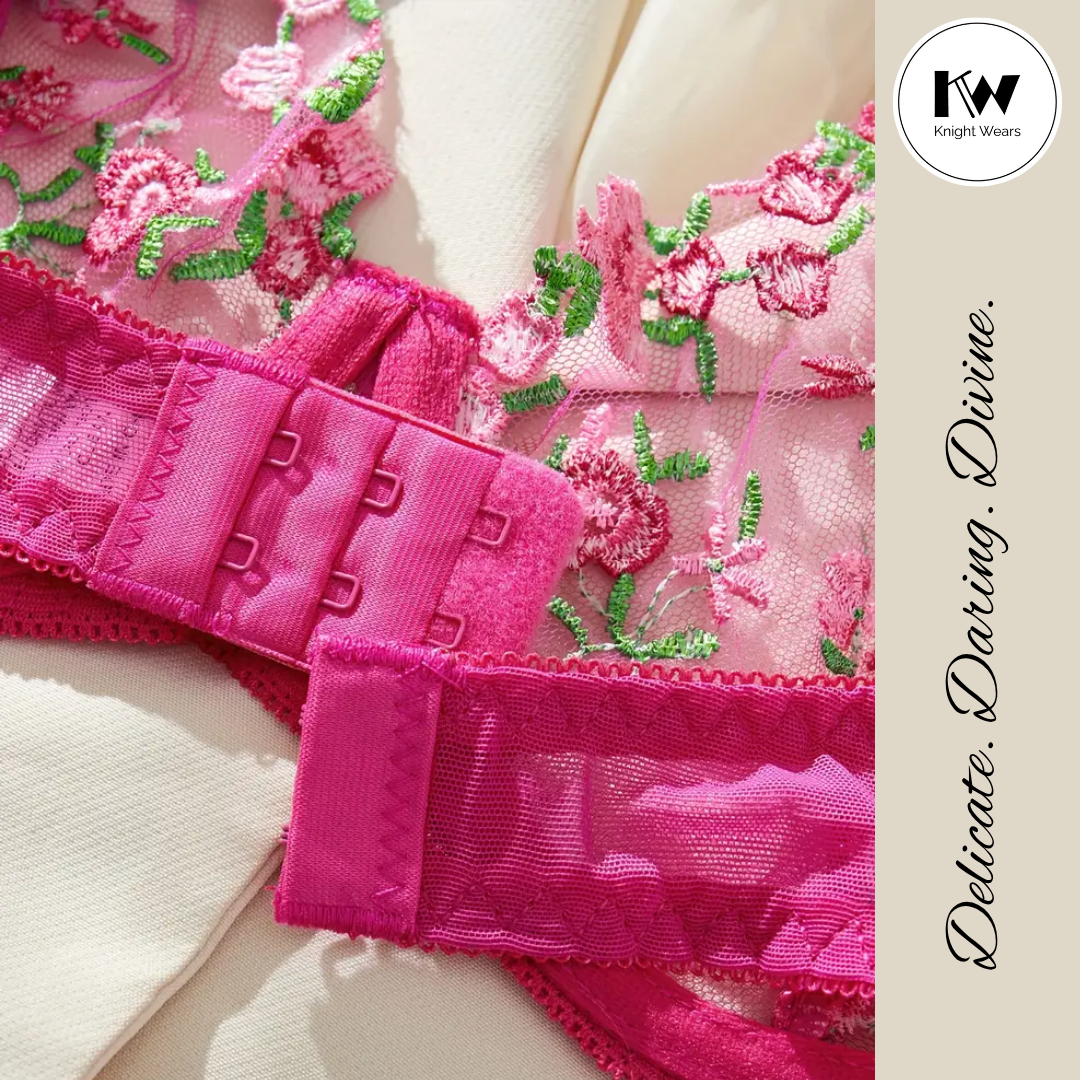 Blossom Lace Lingerie Set